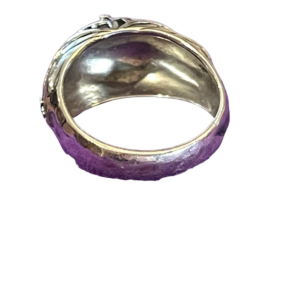 Silpada Sterling silver 925 domed fancy design ring - Picture 6 of 11